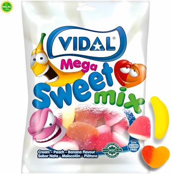VIDAL - Mega Sweet Mix HALAL 90g